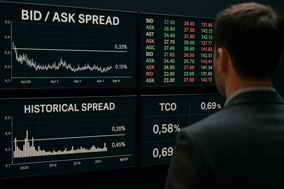 Guys looking at trading screens